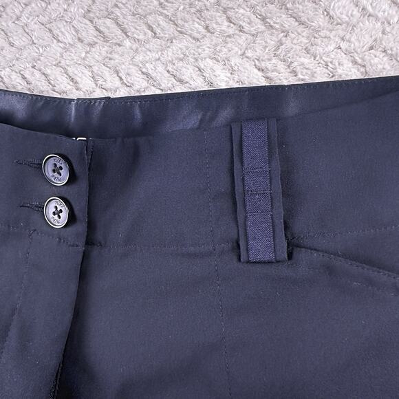 WOMEN'S NIKE GOLF Black Dri-Fit Capri Bottoms Pants Slash Pockets sz 4 Stretchy - Picture 11 of 13
